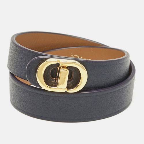 Montaigne Leather Tone Double Tour Bracelet - Dior - Modalova