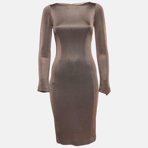 Christian Stretch Knit Sheath Dress S - Dior - Modalova