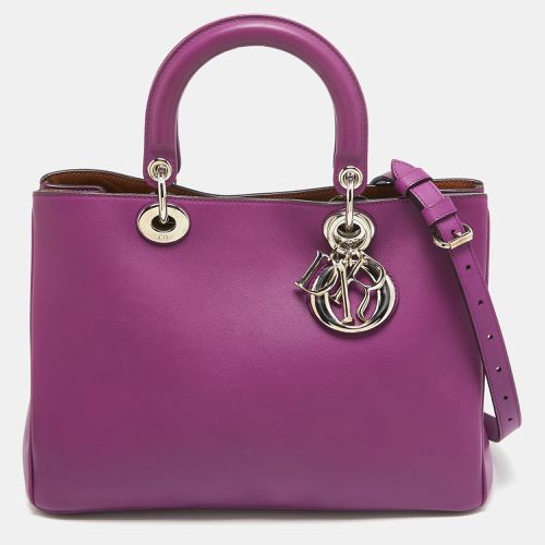 Leather Medium issimo Shopper Tote - Dior - Modalova