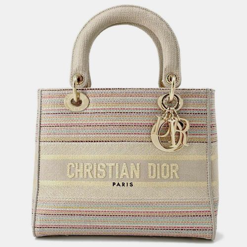 Multicolor Canvas Medium Lady D-Lite Handbag - Dior - Modalova