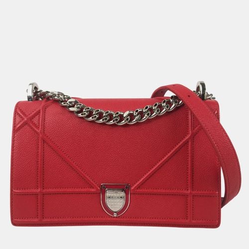 Pebbled Leather Small ama Shoulder Bag - Dior - Modalova