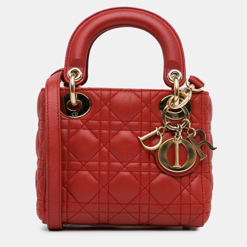 Mini Cannage Lambskin Lady - Dior - Modalova