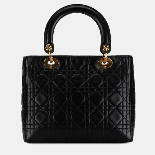 Medium Lambskin Cannage Lady - Dior - Modalova