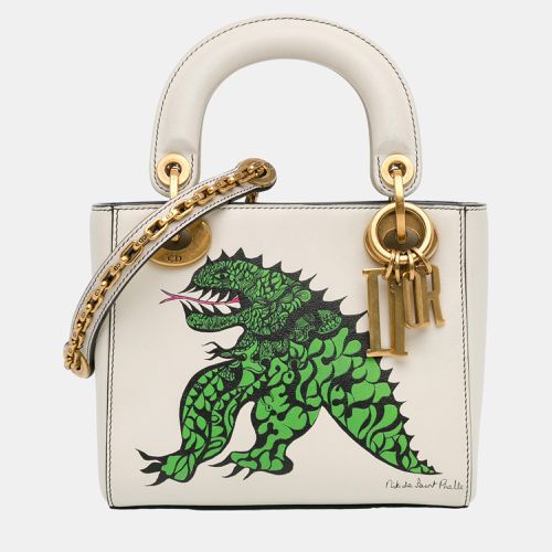 Limited Edition Niki De Saint Phalle Mini Dragon Calfskin Lady - Dior - Modalova