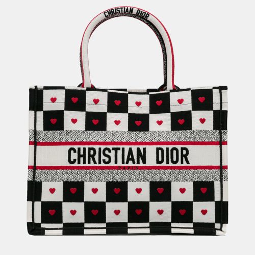 White Medium amour D-Chess Book Tote - Dior - Modalova