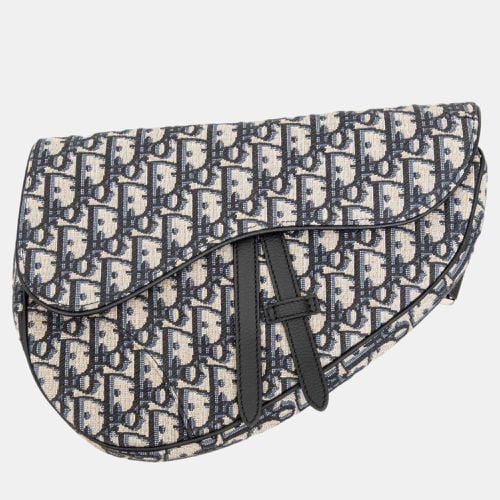 Oblique Jacquard Saddle Shoulder Bags - Dior - Modalova