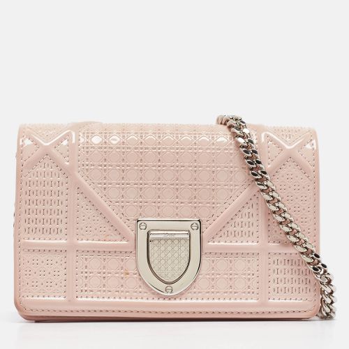 Micro Cannage Patent Leather Baby ama Chain Bag - Dior - Modalova