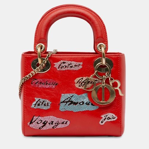 Mini Sequin Embellished Lady Bag - Dior - Modalova