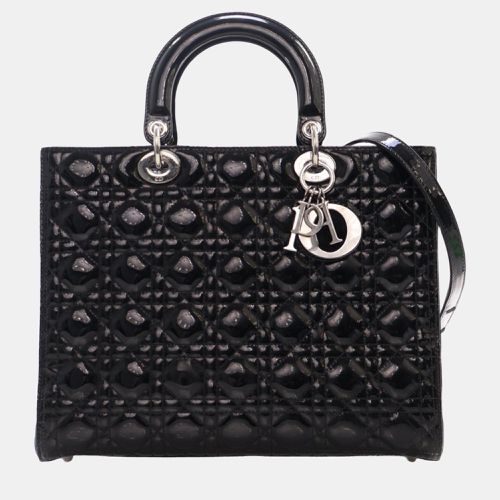 Large Patent Cannage Lady - Dior - Modalova