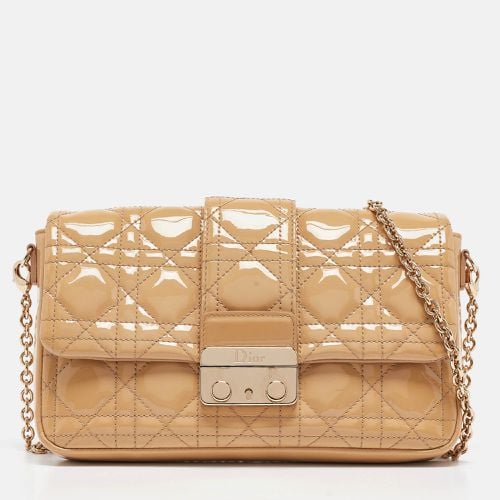 Cannage Patent Leather Miss Promenade Chain Pouch - Dior - Modalova