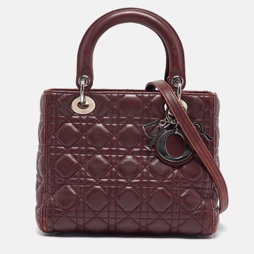 Cannage Leather Medium Lady Tote - Dior - Modalova