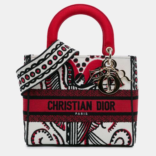 Multicolor Canvas Medium Cupidon Lady D-Lite Tote Bag - Dior - Modalova