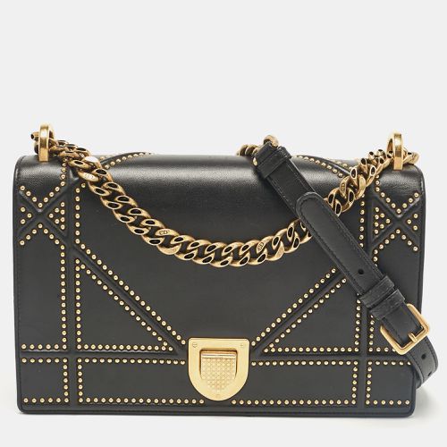 Leather Medium Studded ama Flap Shoulder Bag - Dior - Modalova