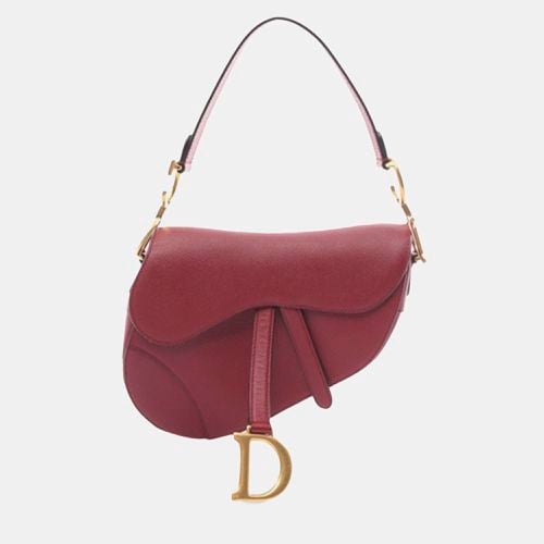 Dior Medium Leather Saddle Bag - Dior - Modalova