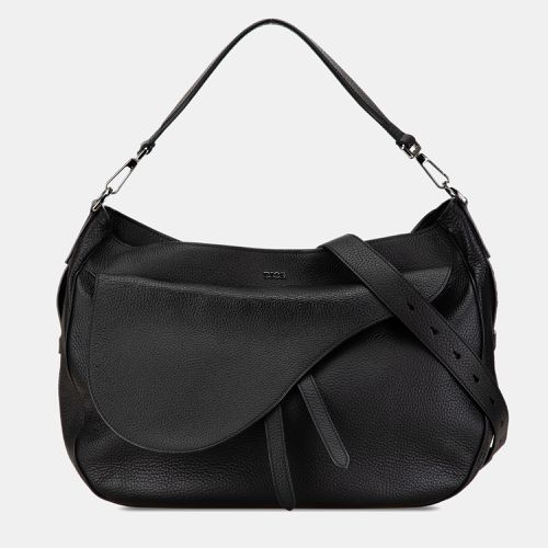 Leather Grained Calfskin Saddle Soft Bag - Dior - Modalova