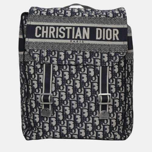 Navy Blue, Fabric camp Backpack - Dior - Modalova