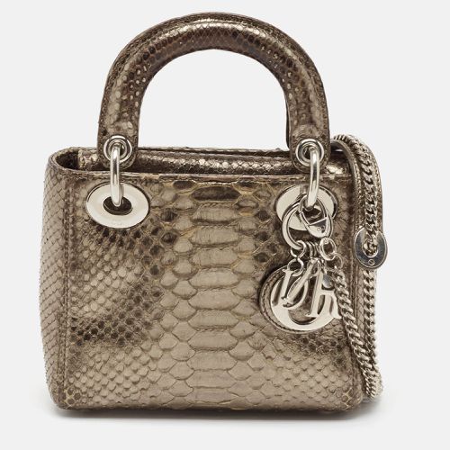 Python Mini Lady Tote - Dior - Modalova