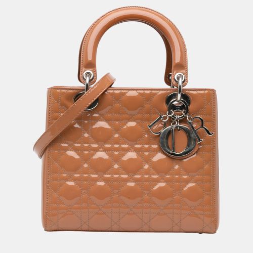 Medium Patent Cannage Lady - Dior - Modalova