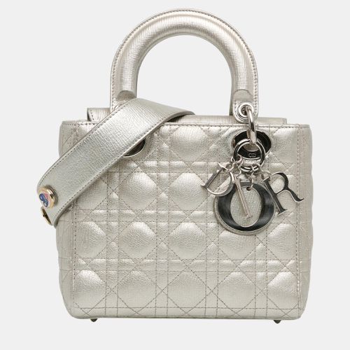 Small Lambskin Cannage Lucky Badges My Lady Bag - Dior - Modalova