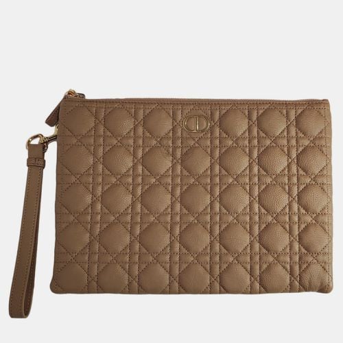 Christian Dior Beige Cannage Pouch - Dior - Modalova