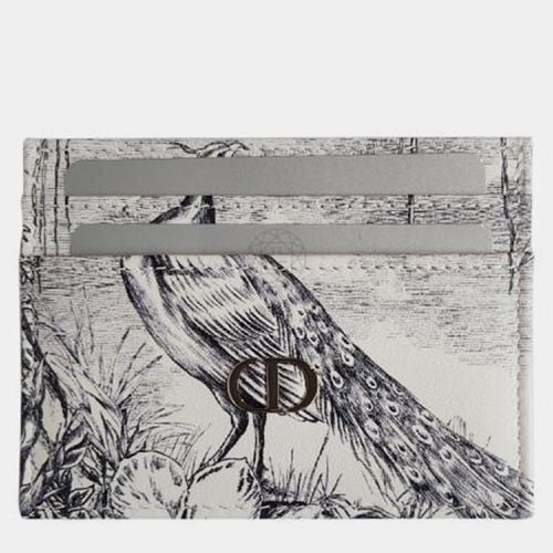 Christian Toile De Jouy Peacock Card Holder - Dior - Modalova