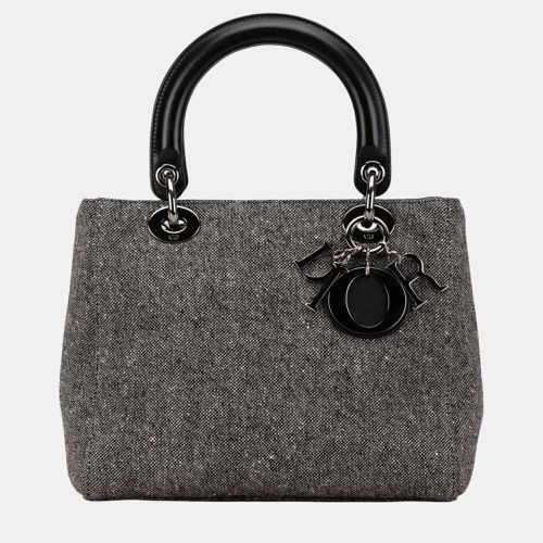 Dior Grey Medium Tweed Lady Dior - Dior - Modalova