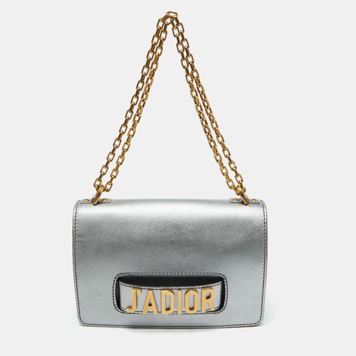 Leather Miss J'a Chain Flap Bag - Dior - Modalova