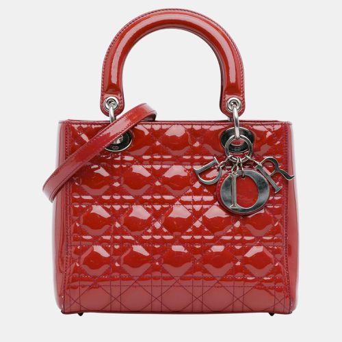 Medium Patent Cannage Lady - Dior - Modalova