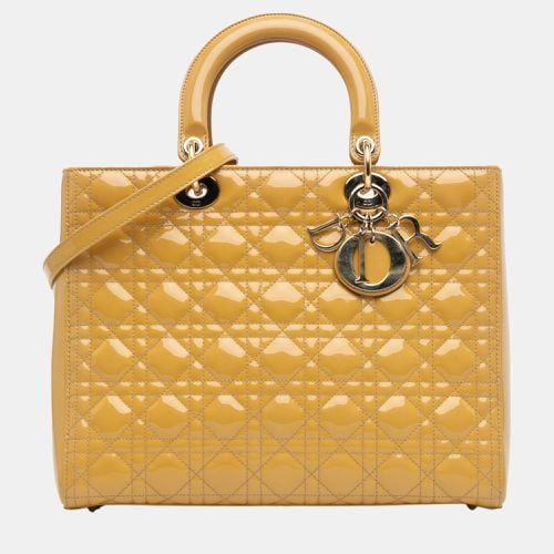 Large Patent Cannage Lady - Dior - Modalova