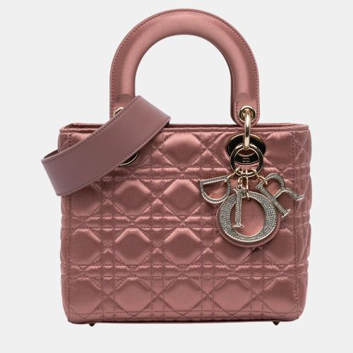 Small Satin Cannage Swarovski Lady - Dior - Modalova