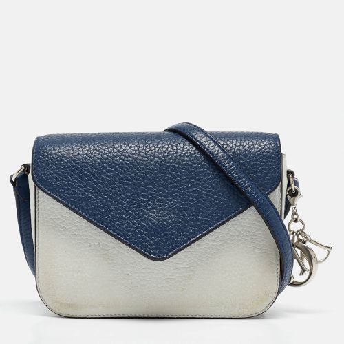 Two Tone Leather issimo Promenade Envelope Pouch Crossbody Bag - Dior - Modalova