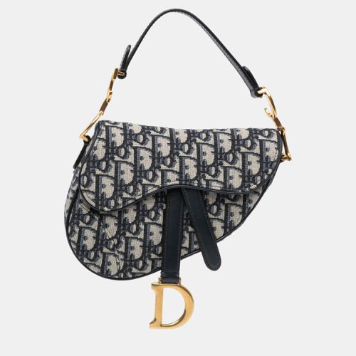 Dior Blue Mini Oblique Saddle - Dior - Modalova