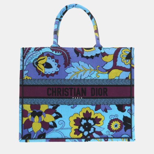 Christian Book Tote Large Bag Canvas - Dior - Modalova