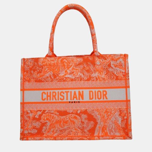 White Medium Toile De Jouy Tote Bag - Dior - Modalova