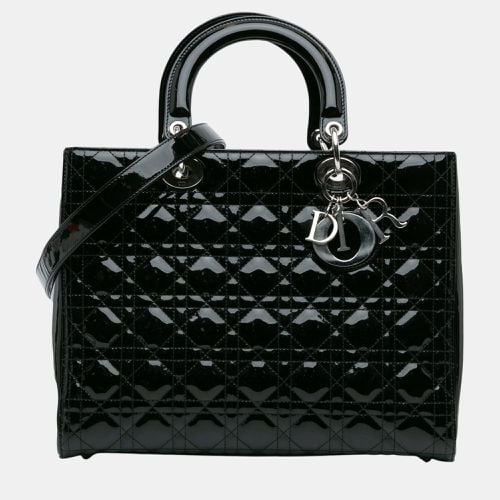 Large Patent Cannage Lady - Dior - Modalova