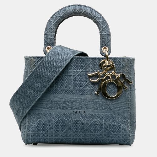 Canvas Medium Lady D-Lite Tote Bag - Dior - Modalova