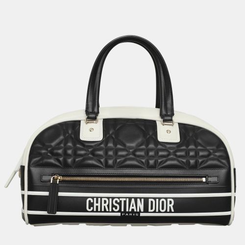 Christian Leather Medium Vibe Bowling Bag - Dior - Modalova