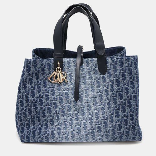 By Jules Denim Large Oblique Tote Bag - Dior - Modalova