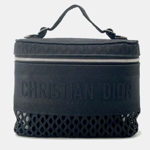 Dior travel Vanity Bag Black Canvas - Dior - Modalova