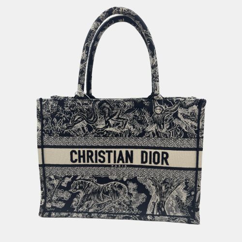 Embroidered Medium Book Tote Bag - Dior - Modalova