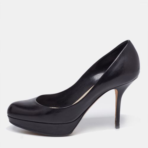 Leather Platform Pumps Size 36 - Dior - Modalova