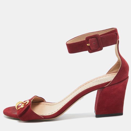 Suede C'est Ankle Strap Sandals Size 37 - Dior - Modalova