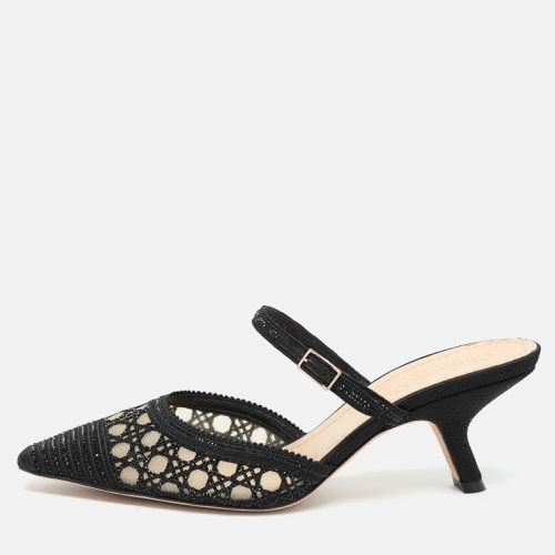 Embellished Mesh Capture Ankle Strap Mules Size 36.5 - Dior - Modalova