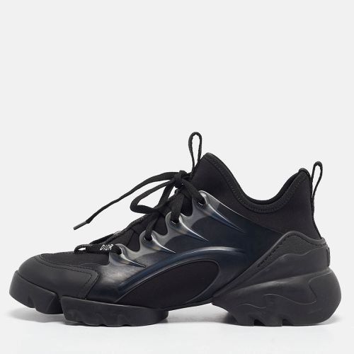 Leather and Neoprene D-Connect Lace Up Sneakers Size 37.5 - Dior - Modalova