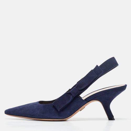 Suede J'A Slingback Pumps Size 38.5 - Dior - Modalova