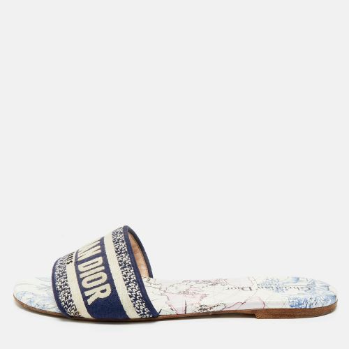 Canvas Dway Slide Sandals Size 39 - Dior - Modalova