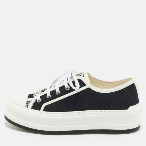 White Canvas Walk'n' Low Top Sneakers Size 38 - Dior - Modalova