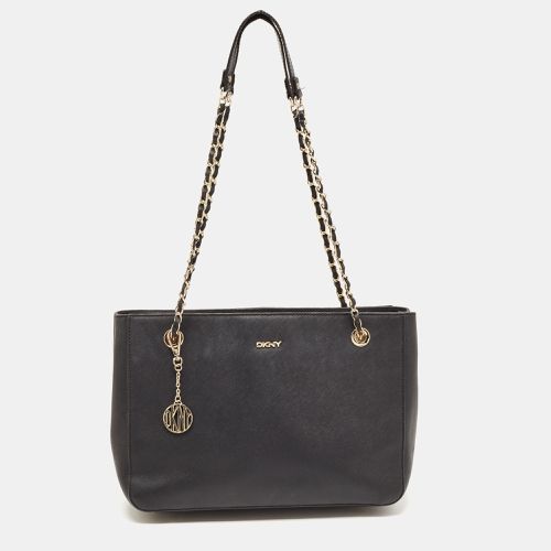 Leather Chain Handle Tote - Dkny - Modalova