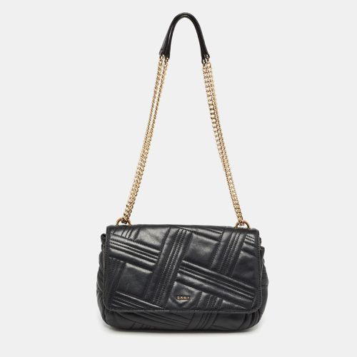 Quilted Leather Flap Shoulder Bag - Dkny - Modalova