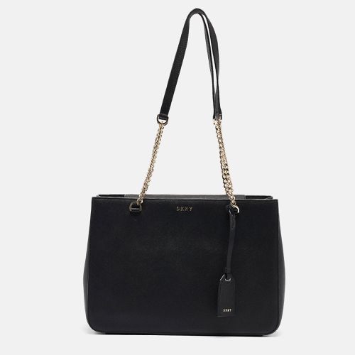 Leather Bryant Park Chain Tote - Dkny - Modalova